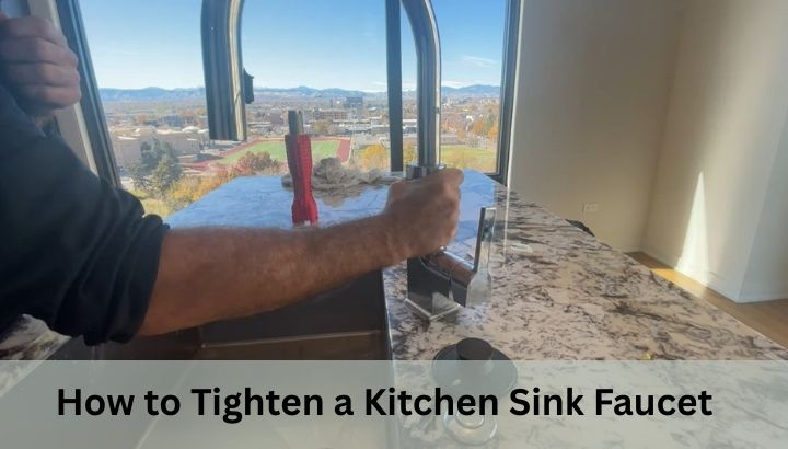 How to Tighten a Kitchen Sink Faucet